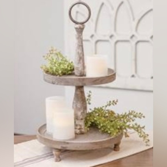 *Weathered Two Tiered Tray - Picture 4 of 13